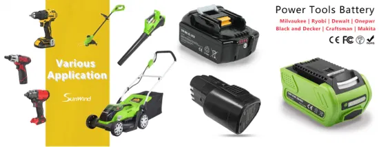 Batería de herramientas eléctricas para Aeg 18V 9.0ah Force Battery L1890r